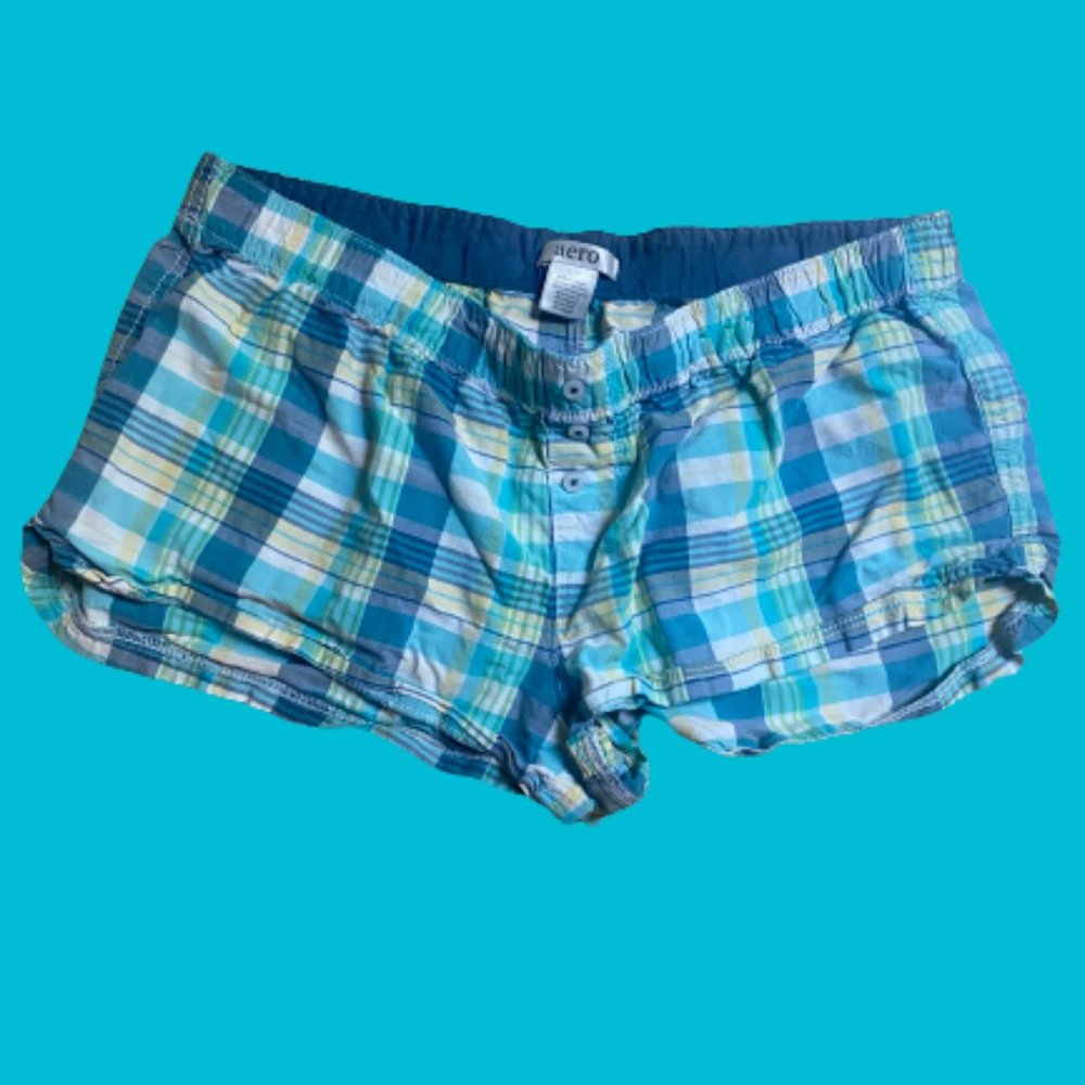 Small Blue Aeropostale Girl Shorts